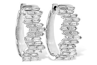 A208-68891: EARR .70 TW BAGUETTE DIAS