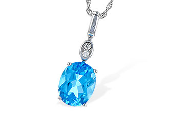 B208-71628: NECK 2.84 BLUE TOPAZ 2.87 TGW (10x8MM BT)