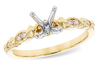 C292-29773: LDS SEMI DIA RG .08 TW