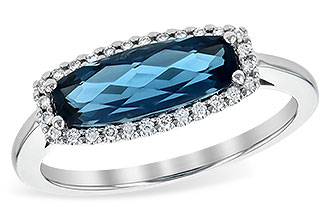 E208-68891: LDS RG 1.79 LONDON BLUE TOPAZ 1.90 TGW