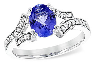 G208-70718: LDS RG 1.15 TANZANITE 1.30 TGW