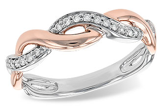 L204-12463: LDS DIA WED RG .10 TW (ROSE & WG)