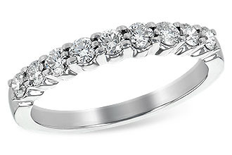 L207-77954: LDS WED RG .50 TW (9 STONES)